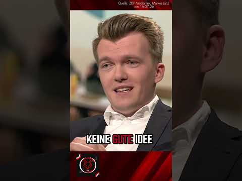Bei Lanz: 26-jähriger Bürgermeister zeigt, wie DEMOKRATIE wirklich geht!